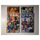 4 DC COMICS JLA #38, 39, 45, 46