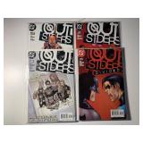 4 DC COMICS OUT SIDERS # 19-23