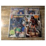 4 DC COMICS JUSTICE LEAGUE SEE DESC.