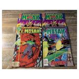 4 DC COMICS GREEN LANTERN MOSAIC # 8, 11, 2/#12