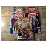 5 DC COMICS JUSTICE LEAGUE EUROPE # 1, 2, 3, 5, 6