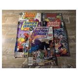 5 DC COMICS JUSTICE LEAGUE EUROPE # 8-12