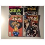 4 DC COMICS JUSTICE SOCIETY AMERICA #29, 34-36