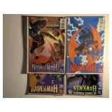 4 DC COMICS HAWK MAN # 1, 2, 3, 5