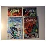 4 DC COMICS GREEN LANTERN BLACKEST NIGHT # 43-46