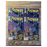 4 DC COMICS BATMAN 4/#445
