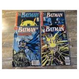 4 DC COMICS BATMAN # 441-444