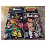 4 DC COMICS BATMAN SEE DESC.