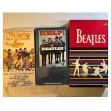 3 VHS Beatles Yellow Sub Help! The Complete
