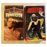 2 VHS Forbidden Planet, Bride of Frankenstein