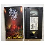 VHS Allman Brother Band at Great Woods