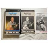 VHS Joe Pass Jazz Lines Guitar & Booklets
