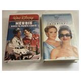 2 WALT DISNEY, VHS PRINCESS DIARIES & HERBIE