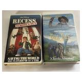 2 WALT DISNEY, VHS TALL TALE, RECESS SCHOOL