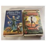 2 VHS JUNGLE BOOK AND GOOD TIMES, PETER PAN