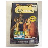 WALT DISNEY, VHS, SEALED LADY AND THE TRAMP