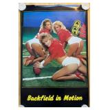 Poster Backfield in Motion