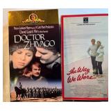 2 VHS Doctor Zhivago, The Way We Were