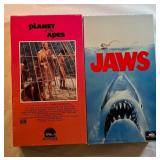 2 VHS Jaws, Planet of the Apes