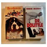 2 VHS Beethoven, Dr Doolittle