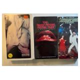 3 VHS Sat Night Fever,Rocky Horror,Stop Making Sns
