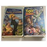 2 WALT DISNEY, VHS EMPEROR