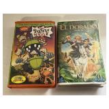2 PARAMOUNT, VHS RUGRATS MOVIE,  ROAD TO EL DORADO