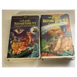 2 UNIVERSAL, VHS LAND BEFORE TIME VI AND VII