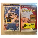 2 VHS Balto, Mouse Hunt