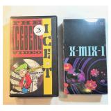 2 VHS X-MIX 1, ICE T the Iceberg Video