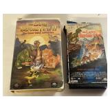 TWO (2), UNIVERSAL, VHS LAND BEFORE TIME I AND II