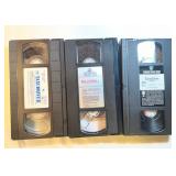 3 VHS Rollerball, Excalibur, Taxi Driver
