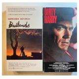 2 VHS Dirty Harry, Badlands