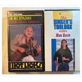 2 VHS Mark Baxter, Joe Pass Music Instruction