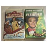 2 WALT DISNEY, VHS POCAHONTAS II, FLUBBER