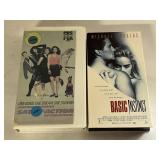 2 VHS BASIC INSTINCT AND SATISFACTION