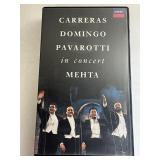 1 MUSIC VIDEO, VHS CARRERAS, DOMINGO