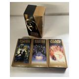 BOXED SET, SCI FI  3 VIDEOS, VHS STAR WARS TRILOGY
