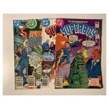 4 DC COMICS 40 CENT COVERS SEE DESC.