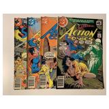 4 DC COMICS 40 CENT COVERS SEE DESC.