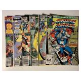 6 MARVEL COMICS W/50 CENT COVERS SEE DESC.