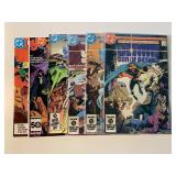 6 DC COMICS W/75 CENT COVERS SEE DESC.