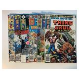 6 MARVEL COMICS W/35 CENT COVERS SEE DESC.