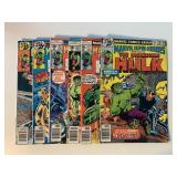 6 MARVEL COMICS W/35 CENT COVERS SEE DESC.