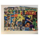 6 MARVEL COMICS W/35 CENT COVERS SEE DESC.