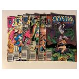 6 MARVEL COMICS W/60 CENT COVERS SEE DESC.