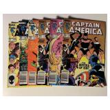6 MARVEL COMICS W/60 CENT COVERS SEE DESC.