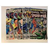 6 MARVEL COMICS W/35 CENT COVERS SEE DESC.