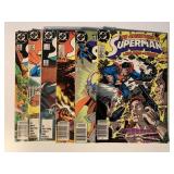 6 DC COMICS W/75 CENT COVERS SEE DESC.