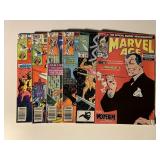 6 MARVEL COMICS W/75 CENT COVERS SEE DESC.